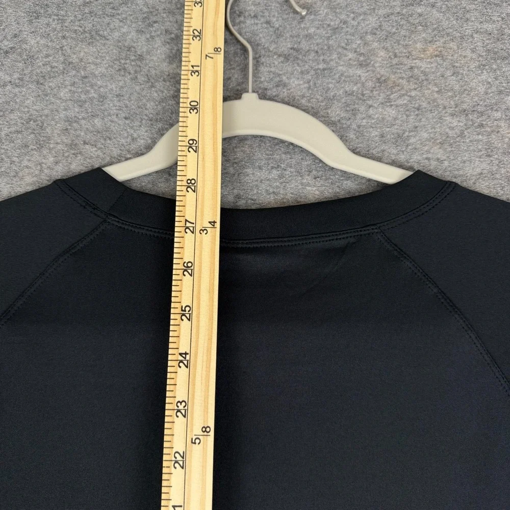 Robert Graham Long Sleeve Rashguard Shirt UPF 50+ Black Mens Large L